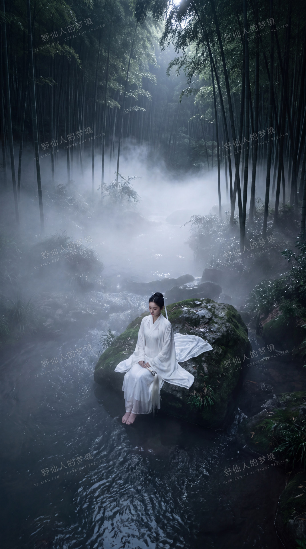 竹间梦 · 雾起时